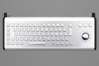  Vandal-resistant stainless steel keyboard 65T-ES ATK is particularly weather-resistant and suitable for heavy customer traffic. 